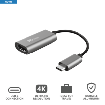 Адаптер-переходник Trust Dalyx USB-C to HDMI Adapter