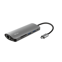 Многопортовый адаптер USB-C 7-в-1 Trust Dalyx