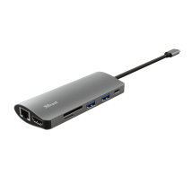 Многопортовый адаптер USB-C 7-в-1 Trust Dalyx
