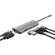 Многопортовый адаптер USB-C 7-в-1 Trust Dalyx