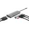 Многопортовый адаптер USB-C 7-в-1 Trust Dalyx