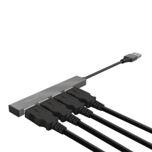 USB хаб Trust Halyx Aluminium 4-Port Mini USB Hub