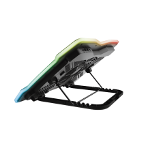 Подставка для ноутбука GXT 1126 Aura Multicolour-illuminated Laptop Cooling Stand