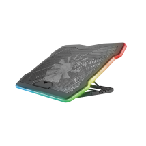 Подставка для ноутбука GXT 1126 Aura Multicolour-illuminated Laptop Cooling Stand