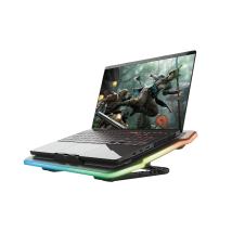 Подставка для ноутбука GXT 1126 Aura Multicolour-illuminated Laptop Cooling Stand