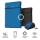 Чехол для ноутбука + мышь Trust Yvo Reversible Sleeve for 15.6" Laptops  - blue