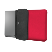 Чехол для ноутбука + мышь Trust Yvo Reversible Sleeve for 15.6" - red