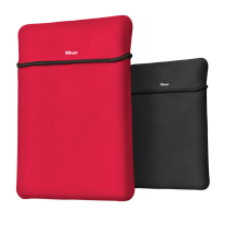 Чехол для ноутбука + мышь Trust Yvo Reversible Sleeve for 15.6" - red