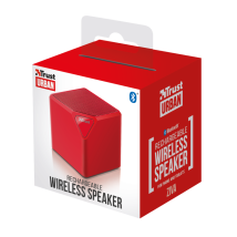Портативная беспроводная акустика Ziva Wireless Bluetooth Speaker - Red (21717)
