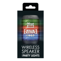 Портативная беспроводная акустика  Ziva Wireless Bluetooth Speaker with party lights (21967)