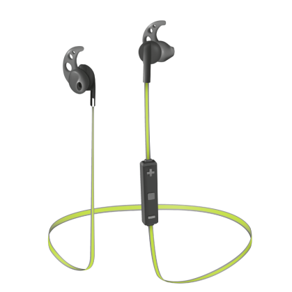 Беспроводные наушники Sila Bluetooth Wireless Earphones - black/lime