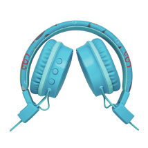 Дитячі бездротові навушники Comi Bluetooth Wireless Kids Headphones - blue