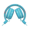Дитячі бездротові навушники Comi Bluetooth Wireless Kids Headphones - blue