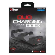 Зарядная станция Trust GXT 245 Duo Charging Dock для PS4 Black (21301)