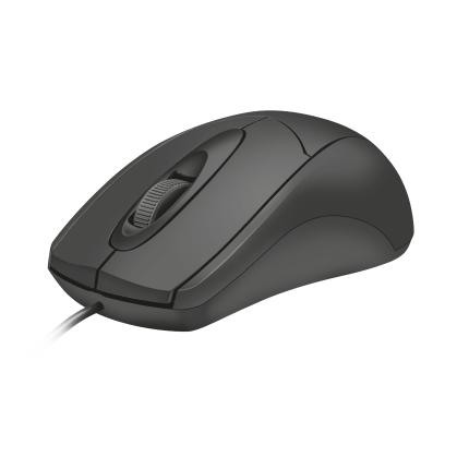 Мышь Ziva Optical mouse Black USB