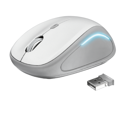 Миша Yvi FX wireless mouse - white (22335)