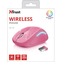 Миша Yvi FX Wireless Mouse - pink (22336)