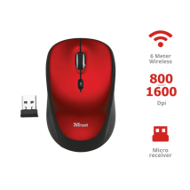 Беспроводная мышь Rona Wireless Mouse - red