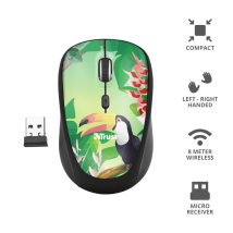 Бездротова миша Yvi Wireless Mouse - toucan
