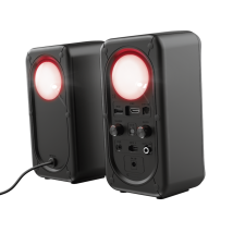Акустическая система Trust GXT 635 Rumax Multiplatform RGB 2.1 Speaker Set (23927)