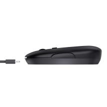 Беспроводная оптическая мышь Trust Puck Rechargeable Bluetooth Wireless Mouse - black (24059)