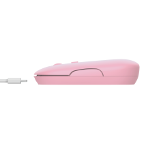 Беспроводная оптическая мышь Trust Puck Rechargeable Bluetooth Wireless Mouse - pink