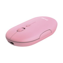 Беспроводная оптическая мышь Trust Puck Rechargeable Bluetooth Wireless Mouse - pink