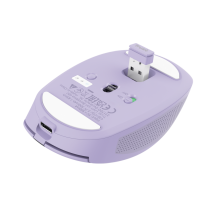 Компактна бездротова миша з під'єднанням до кількох пристроїв Trust Ozaa compact  - Purple
