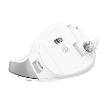 Бездротова оптична миша Trust Bayo II Ergonomic Rechargeable Wireless Mouse - White