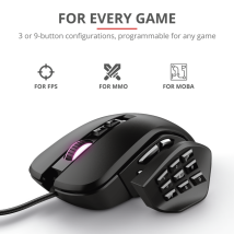 Игровая мышь Trust GXT 970 Morfix Customisable Gaming Mouse (23764)