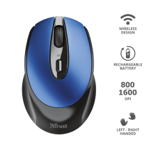 Миша Trust Zaya Rechargeable Wireless Mouse - blue (24018)