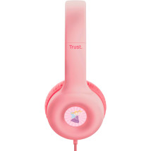 Дитячі навушники Trust Nouna Kids Headphones-pink