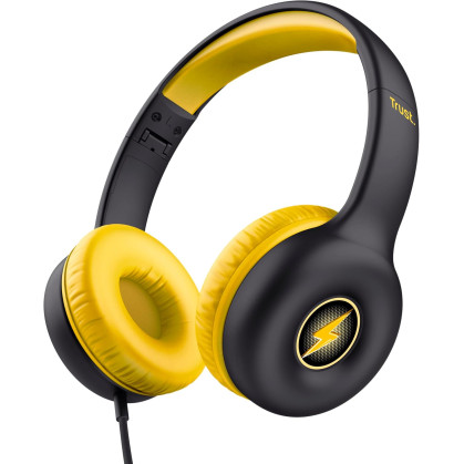 Дитячі навушники Trust Nouna Kids Headphones-black