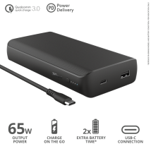 Powerbank для ноутбука Trust Laro 65W USB-C Laptop Powerbank