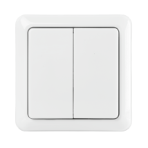 Двойной беспроводной настенный выключатель AWST-8802