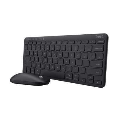 Комплект Trust Lyra Wireless Silent Keyboard and Mouse Set UKR/ENG/RU