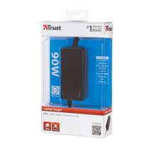 Зарядное устройство Trust 90W Primo laptop charger - black (19138)