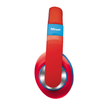 Детские наушники Trust Sonin kids headphone - red (19836)