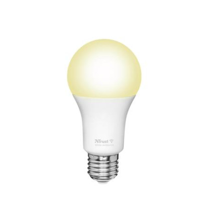 Лампа розумна Trust E27 806 Lumen, 1800-6500k, білий